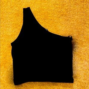 One shoulder top